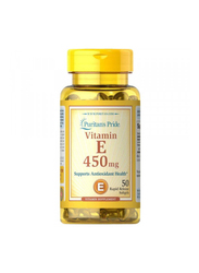 Puritans Pride Vitamin E, 450mg, 50 Softgels
