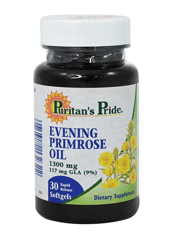 

Puritans Pride Evening Primerose Oil Dietary Supplement, 1300mg, 30 Capsules