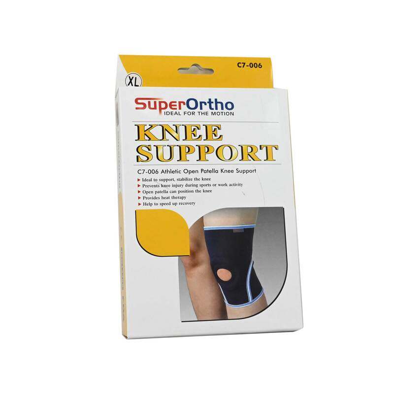 

Super Ortho Athletic Patellar Sup Xl, C7-006, Black/Blue