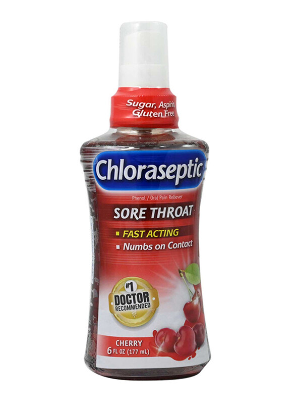 

Chloraseptic Sore Throat Cherry Spray, 177ml