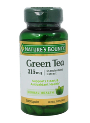 Natures Bounty Green Tea, 315mg, 100 Capsules