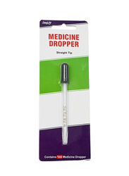 Easy Life 1ml Medicine Dropper, Black/Clear