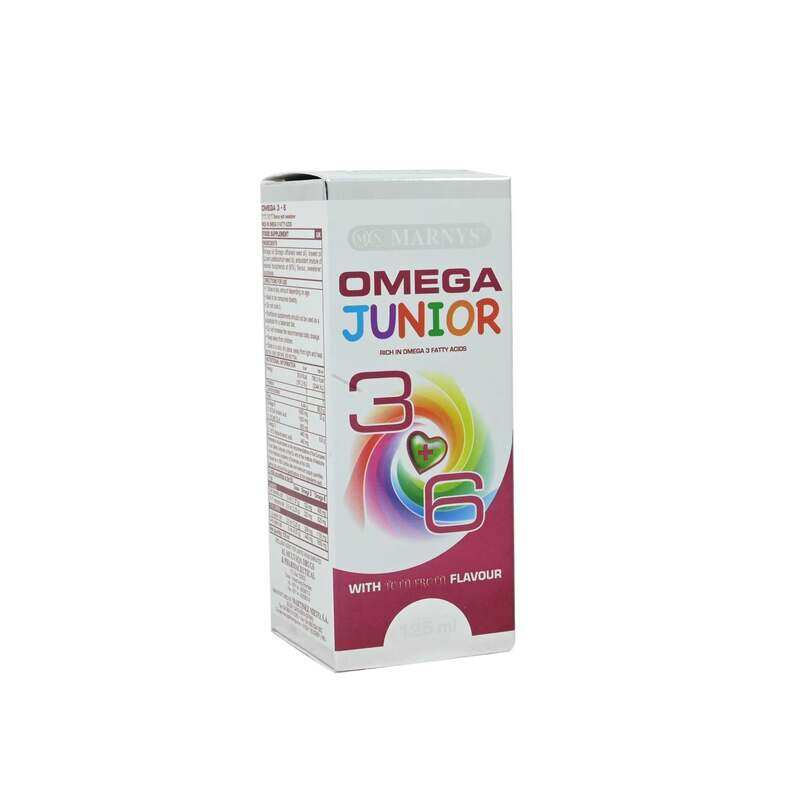

Marnys Omega Junior 3 Plus 6 Supplement, 125ml
