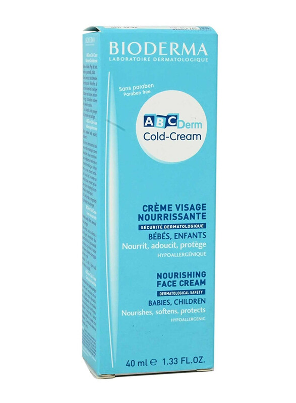 

Bioderma 40ml ABC Derm Visage Cold Cream for Baby, Blue