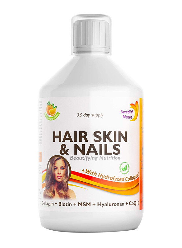

Swedish Nutra Liquid Collagen Hair Skin & Nails, 500ml