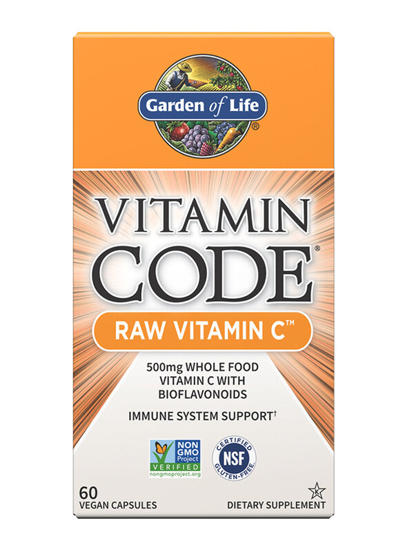 

Garden Of Life Vitamin Code Raw Vitamin C, 60 Capsules