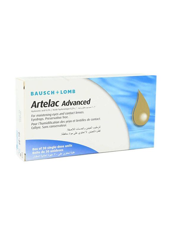 Artelac Advanced Eye Drop, 30 x 0.5ml