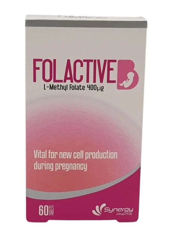 

Folactive Tablet, 400mg, 60 Tablets