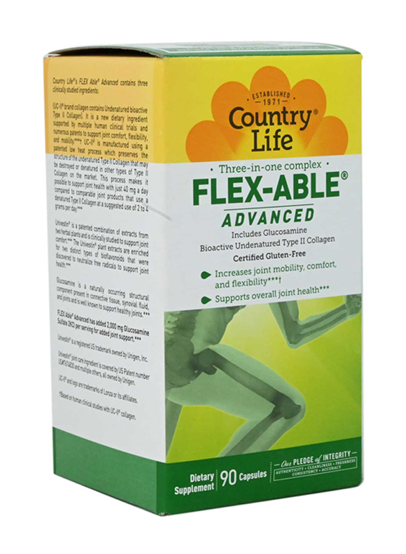 Country Life Flexable Advanced Capsules, 90 Capsules