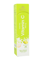 Sunshine Nutrition Vitamin C Effervescent Lemon Tablets, 1000mg, 20 Tablets