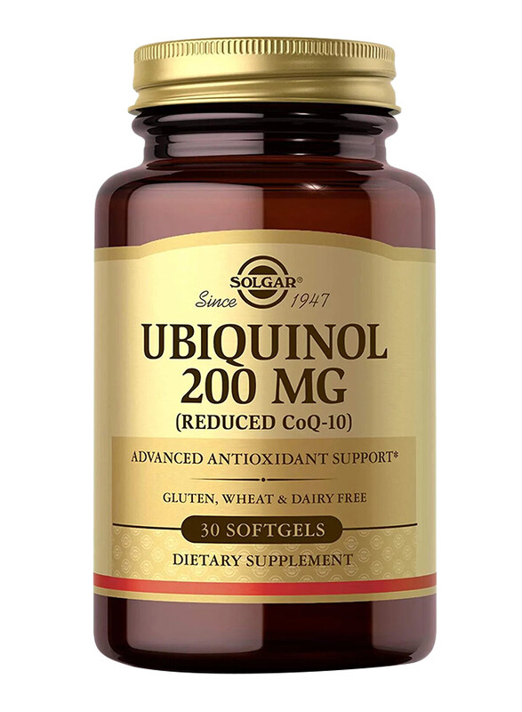 

Solgar Ubiquinol Dietary Supplement, 200mg, 30 Softgel