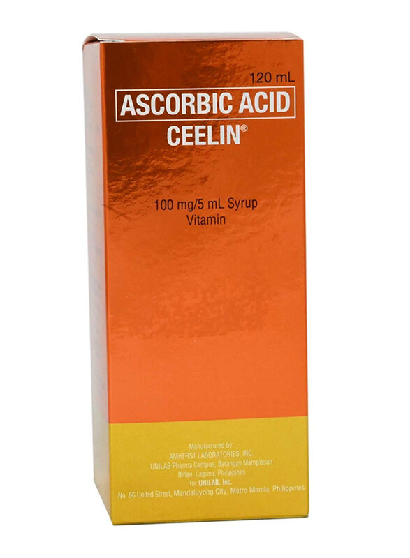 

Ceelin Ascorbic Acid Vitamin Syrup, 120ml