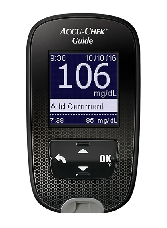 

Accu Chek Guide Blood Glucose Meter, Black