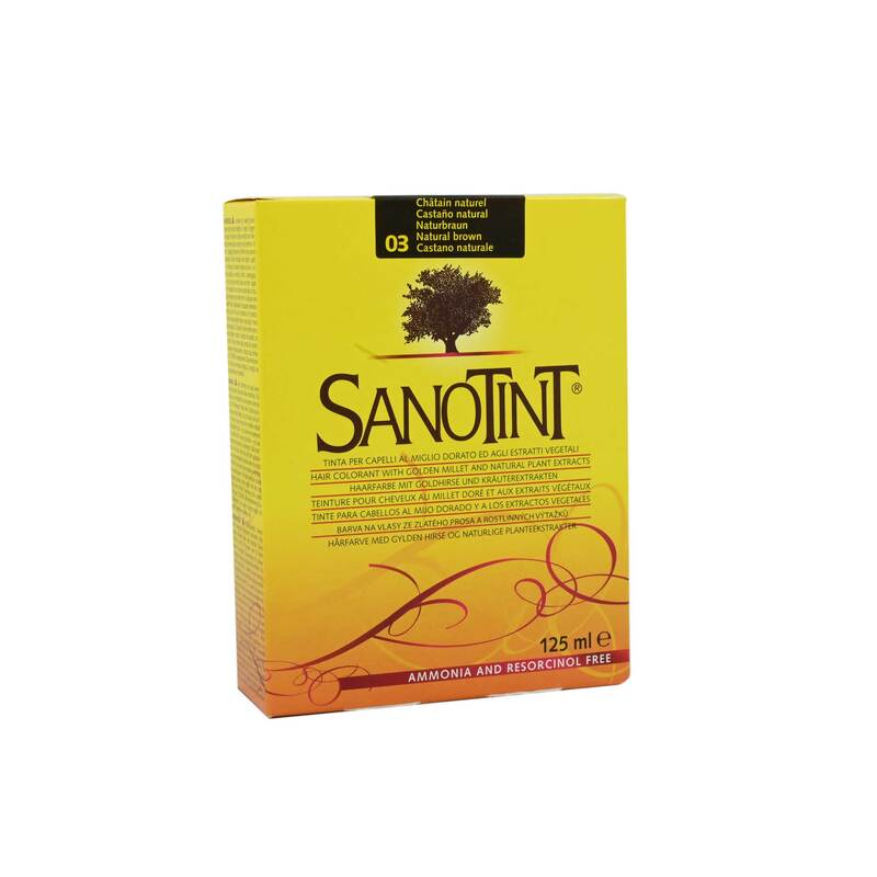 Sanotint 03 Classic Hair Color, 125ml, Natural Brown