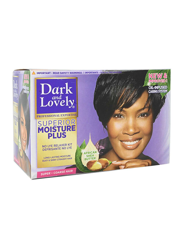 

Dark&Lovely Superior Moisture Plus Conditioning Relaxer for All Hair Types, One Size