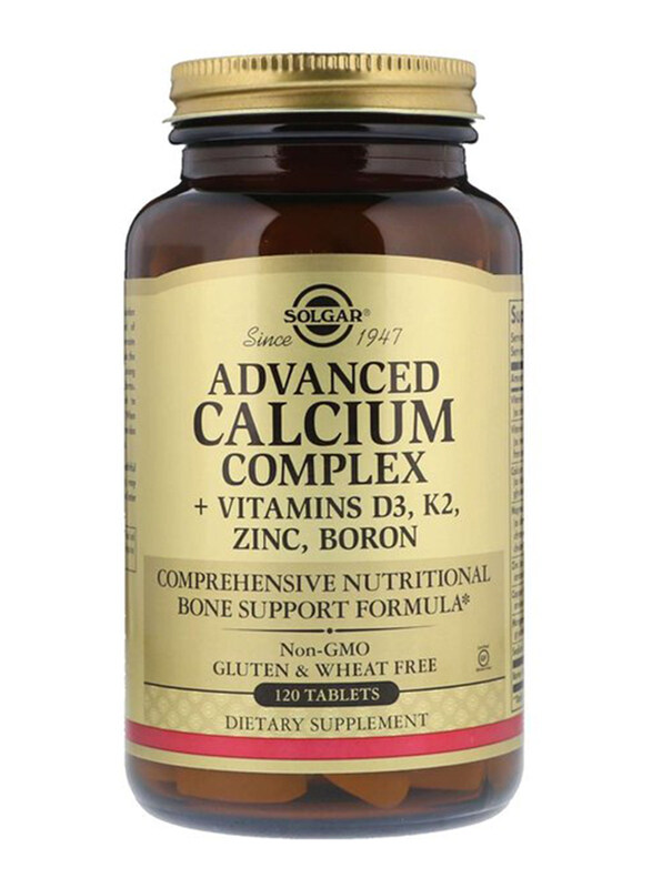 

Solgar Advanced Calcium Complex Supplement, 120 Tablets