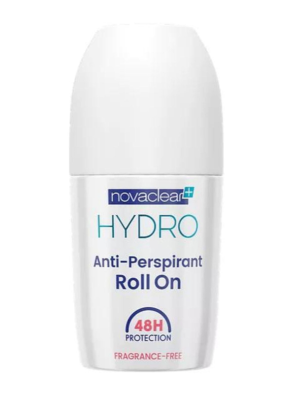 Novaclear Hydro Fragrance Free Anti-Perspirant Roll On, 50ml