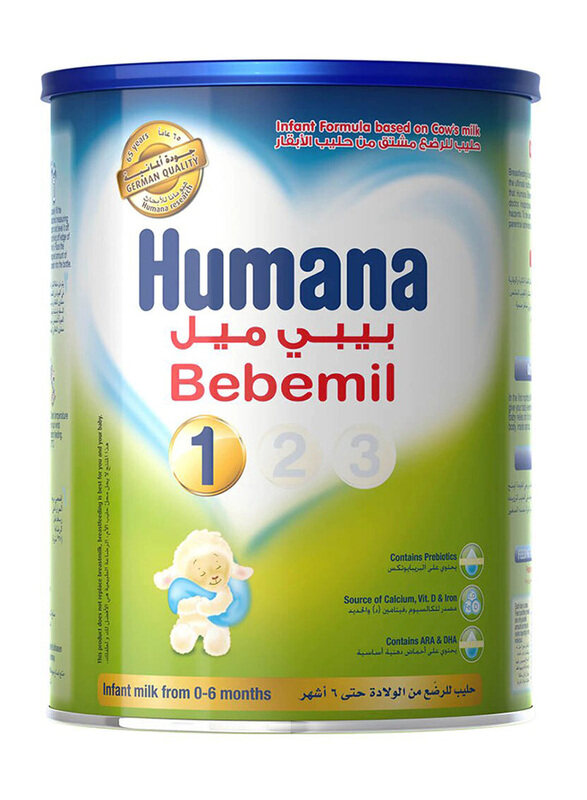 

Humana Bebemil 1 Formulation Milk Powder, 900g