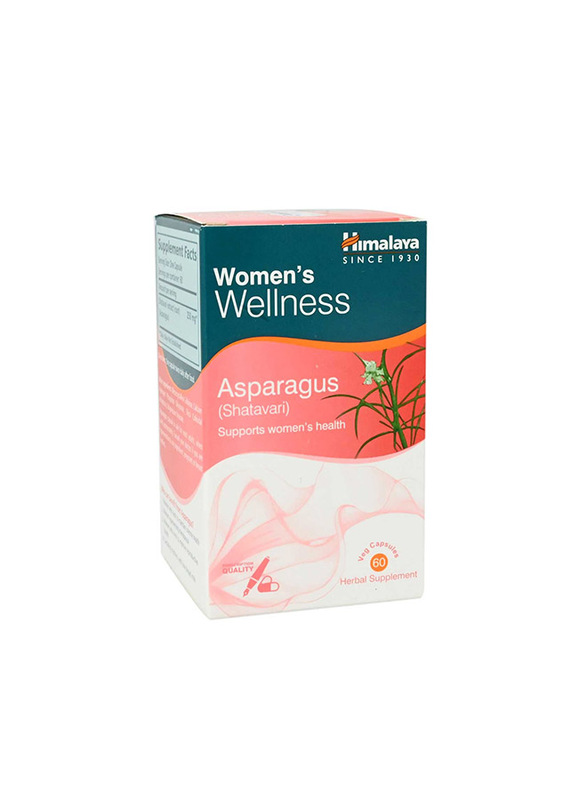 Himalaya Women's Wellness Asparagus Shatavari Herbal Supplement, 60 Capsules