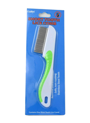 Easy Life Short Tooth Lice Comb, EL0150, White/Green