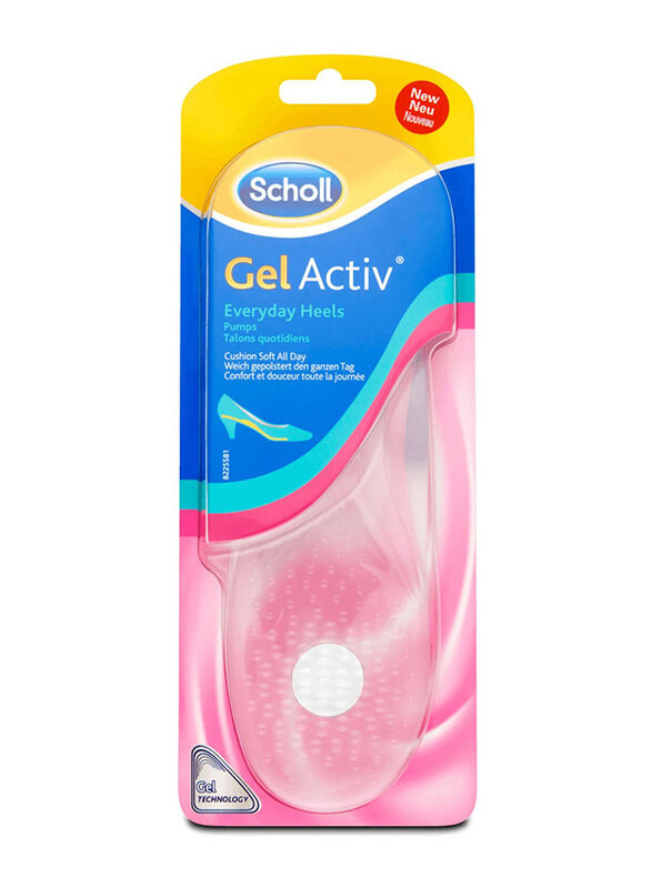 

Scholl Everyday Heel Gel Active Insoles, 1 Piece