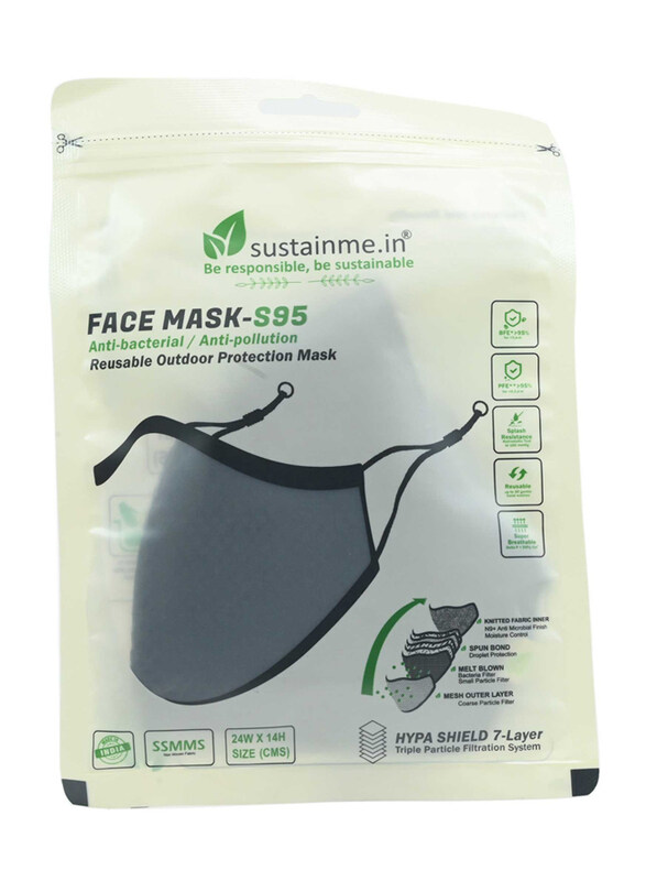 

Sustainme Adjustable Cloth Reusable Face Mask, 1 Mask