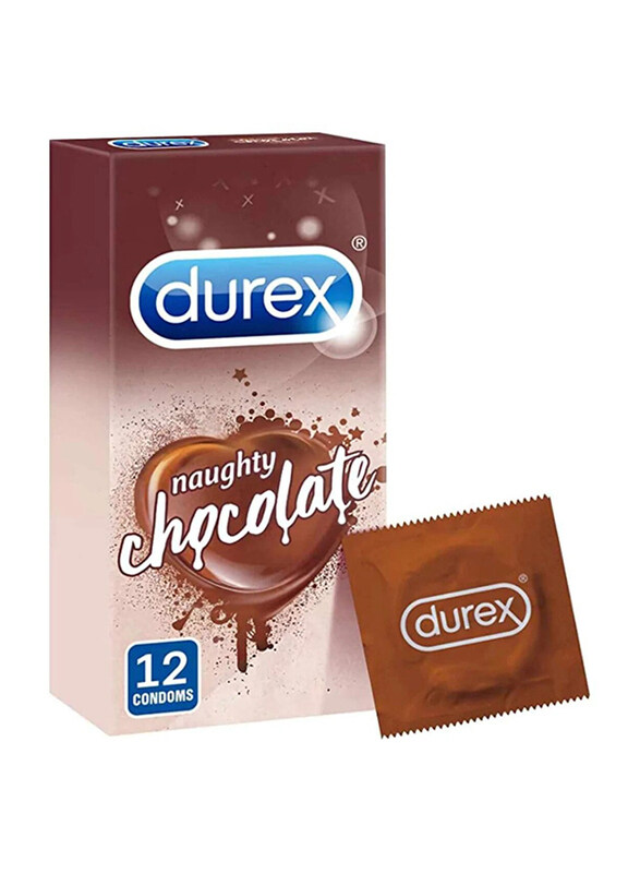 

Durex Naughty Chocolate Dotted Condoms, 12 Pieces