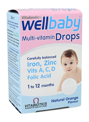 Vitabiotics Wellbaby Multivitamin Drops, 30ml