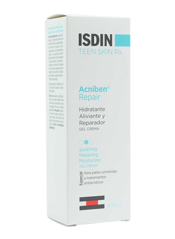 Isdin Acniben Repair Rx Hydrating Gel Cream, 40ml