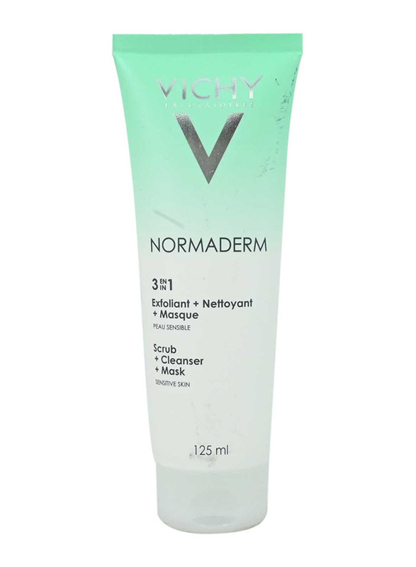 Vichy Normaderm 3 In 1 Cleanser, 125ml