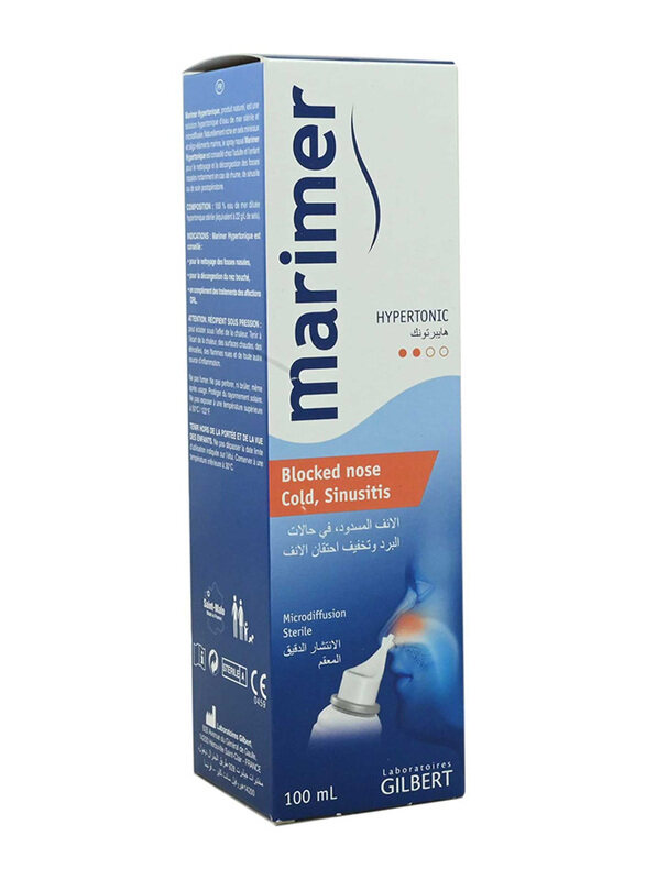 

Gilbert Marimer Hypertonic Sea Water Solution, 100ml