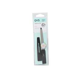 QVS Large Sapphire Nail File, Black