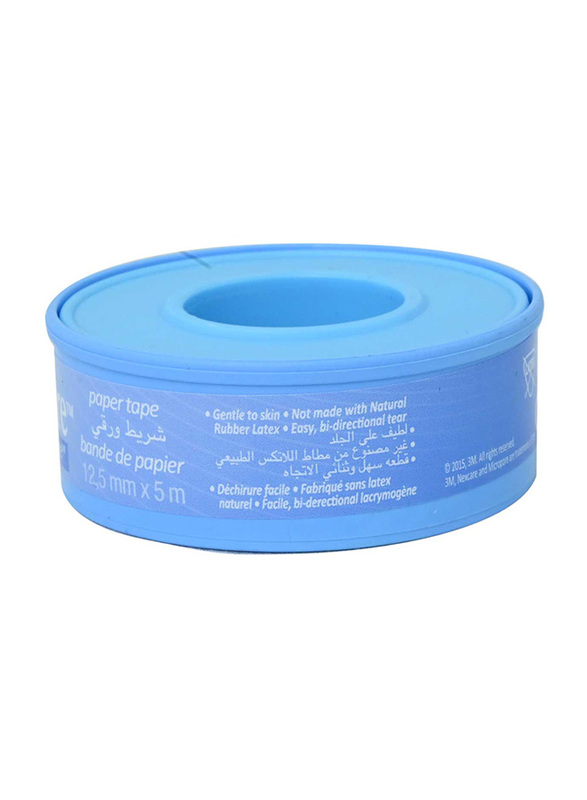 Nexcare Micropore Tape, Blue, 12.5mm x 5m