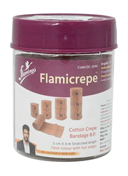 Flamingo Flam crepe Cotton Crepe Bandage, 5cm x 4m, 1 Piece