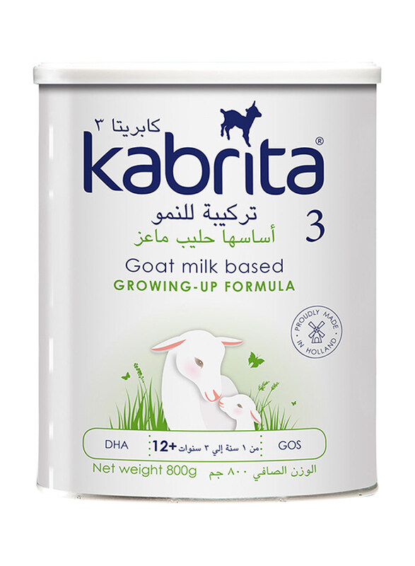 

Kabrita 3 Goat Milk Based Growing-Up Formula, 12+ Months, 800g