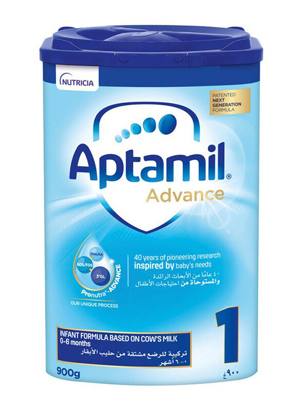 

Aptamil Advance 1 Next Generation Infant Formula Milk, 0-6 Months, 900g