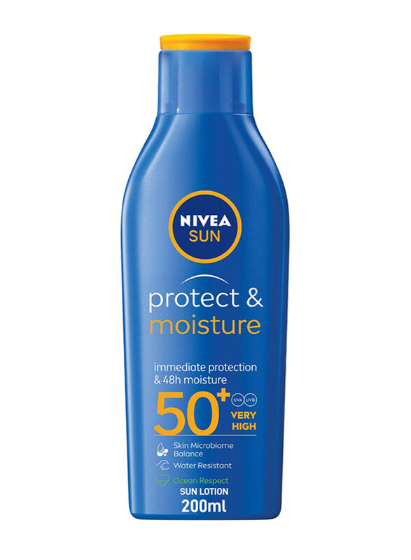 

Nivea Protect & Moisture SPF 50+ Sun Lotion, 200ml