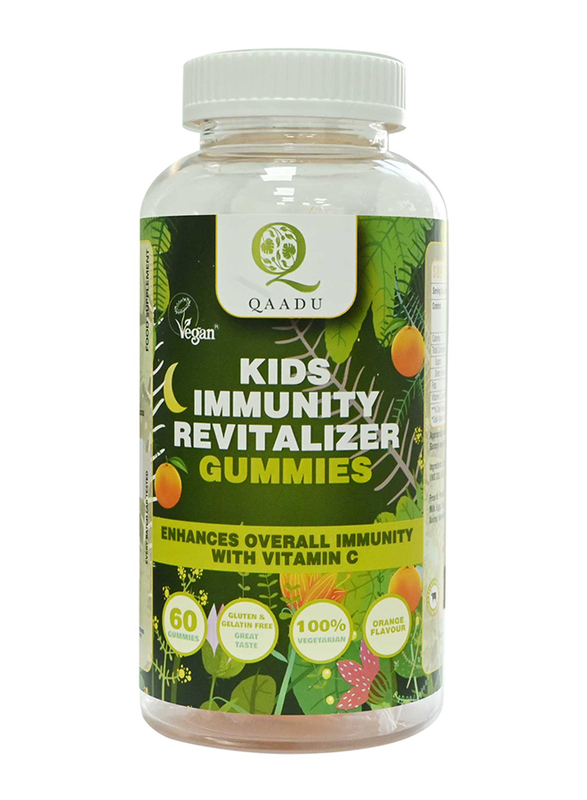 Qaadu Kids Immunity, 60 Gummies