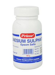 Prime Magnesium Sulphate Epsom Salt, 100gm