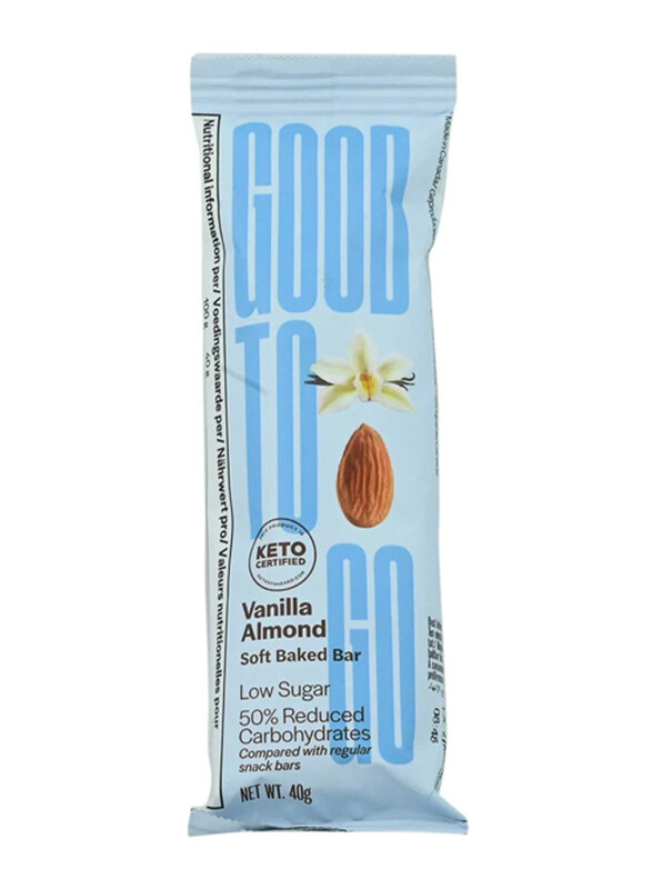 

Good To Go Vanilla Almond Keto Bar, 40gm