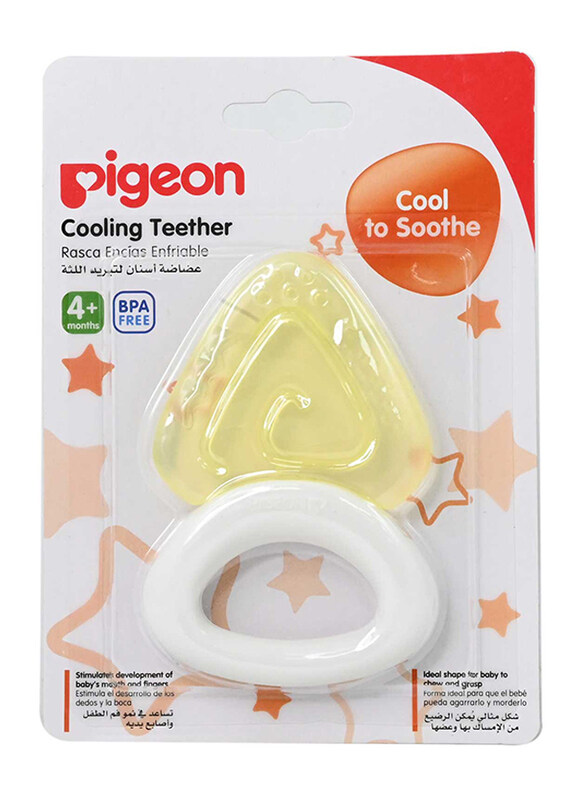 

Pigeon Triangle Shape Cooling Teether for Babies