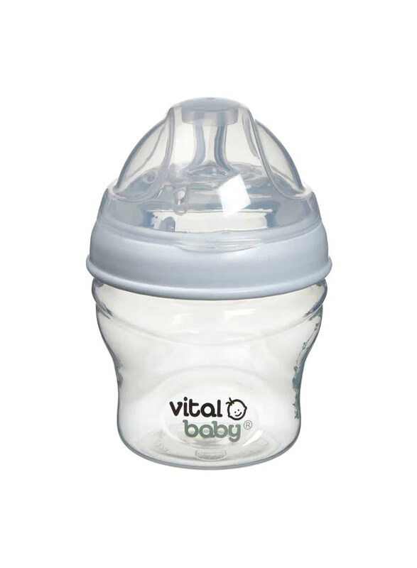 

Vital Baby Nurture Breast Like Feed Bottle, 0 Months+, 2 x 150ml, Clear