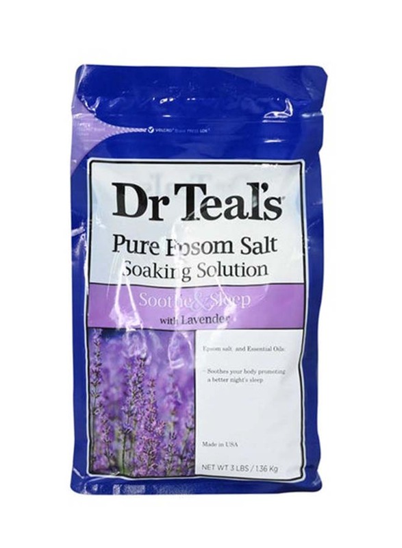 

Dr Teal's Lavender Epsom Bath Salt, 1.36 Kg