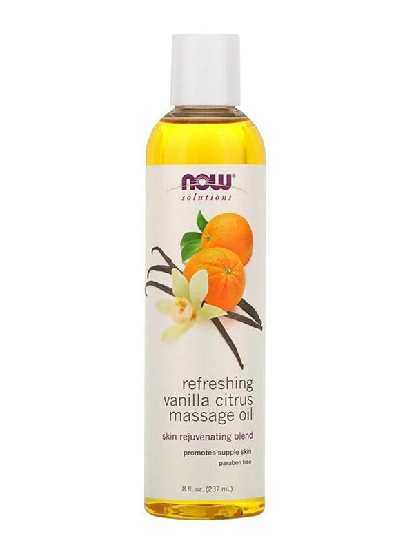 

Now Refreshing Vanilla Citrus Massage Oil, 237ml