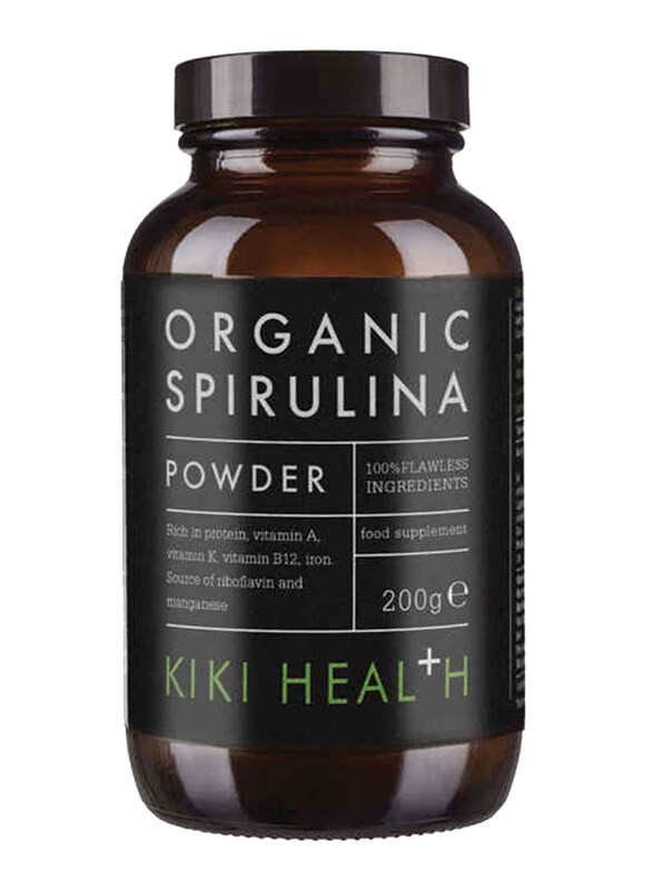 

Kiki Health Organic Spirulina Powder, 200gm