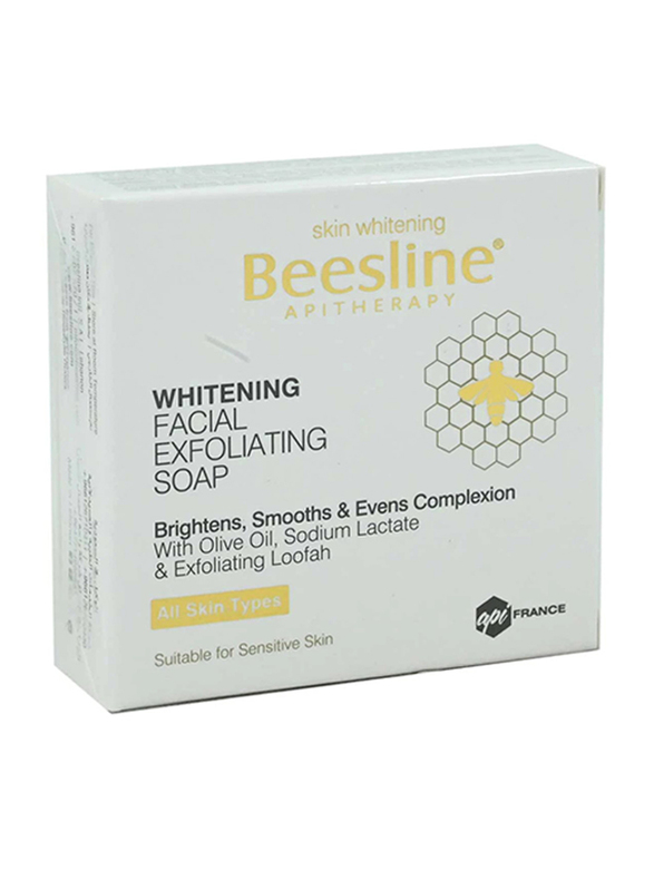 Beesline Exfoliating Whitening Facial Soap, 85gm