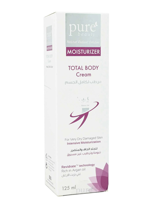 Pure Beauty Moisturizer Total Body Cream, 125ml