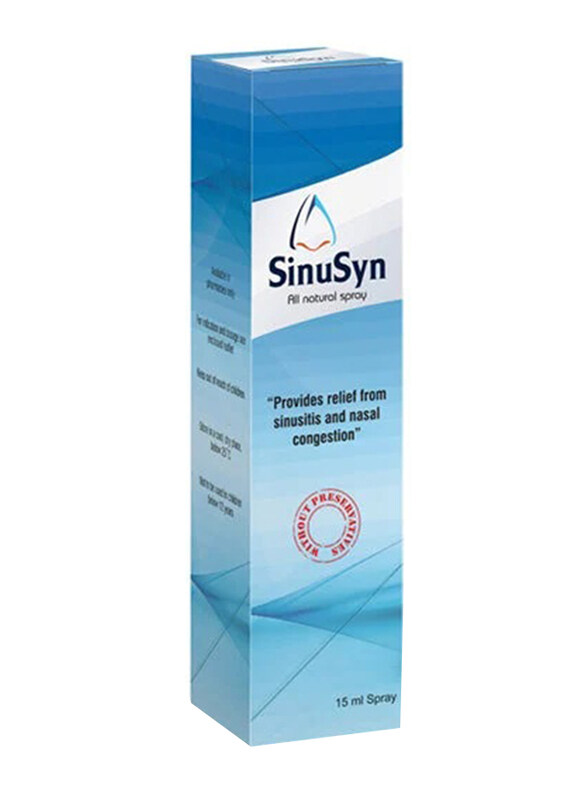 

SinuSyn All Natural Nasal Spray, 15 ml