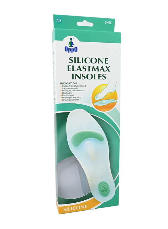 

Oppo Silicon Elastmax Insoles, N4, 5401, White