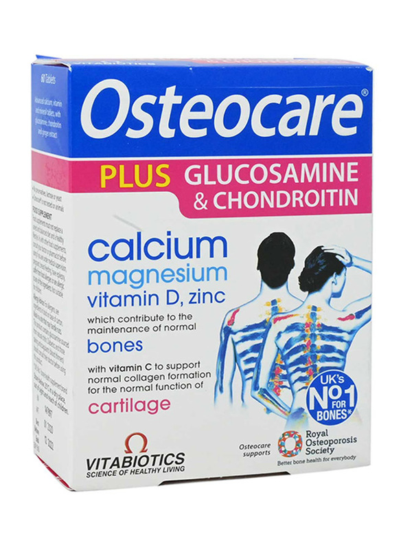 Vitabiotics Osteocare Gluco & Chondro Supplements, 60 Tablets